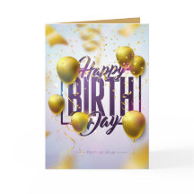 tarjeta de cumpleaños - saludo de cumpleaños