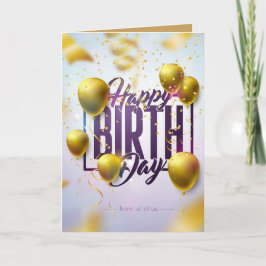 tarjeta de cumpleaños - saludo de cumpleaños