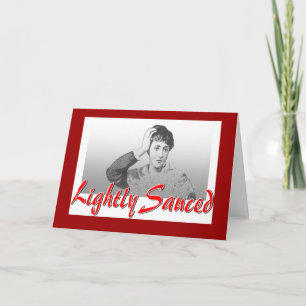 Tarjeta de cumpleaños sana