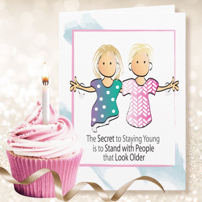 Tarjeta de cumpleaños sarcástica para ella (Subido por el creador)