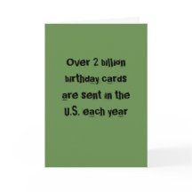 Tarjeta de cumpleaños - Sarcásticamente