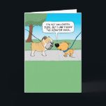 Tarjeta de cumpleaños Scary Bulldog Face<br><div class="desc">Esta graciosa tarjeta de cumpleaños incluye a un perro que comenta sobre la aparición de un bulldog,  que tiene una cara que puede ser atemorizante para algunos pero que seguramente le tiene amor a otros. © 2015 Chuck Ingwersen</div>