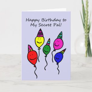 Tarjeta de cumpleaños secreta de PAL, gente del