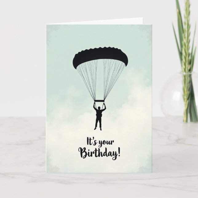 Tarjeta de cumpleaños Skyborne (Anverso)
