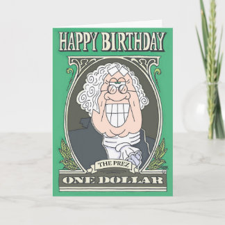 Tarjeta de cumpleaños SMILGE GEORGE