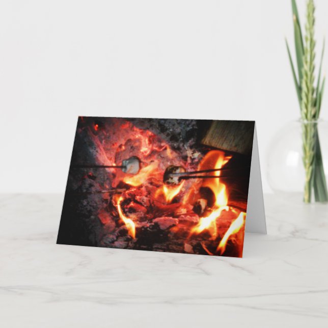Tarjeta de cumpleaños "S'mores" (Anverso)