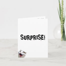 Tarjeta de cumpleaños SORPRESA