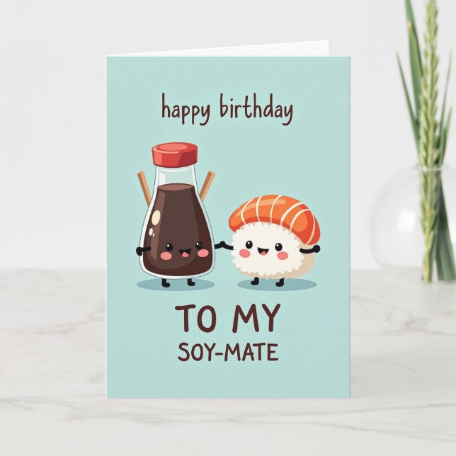 Tarjeta de cumpleaños Soy Sweet (Anverso)