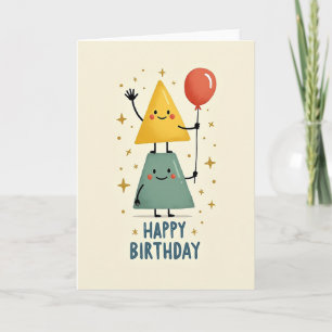 Tarjeta de cumpleaños Starry Friends