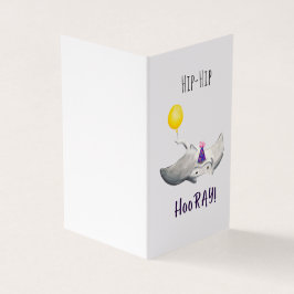 Tarjeta de cumpleaños Stingray