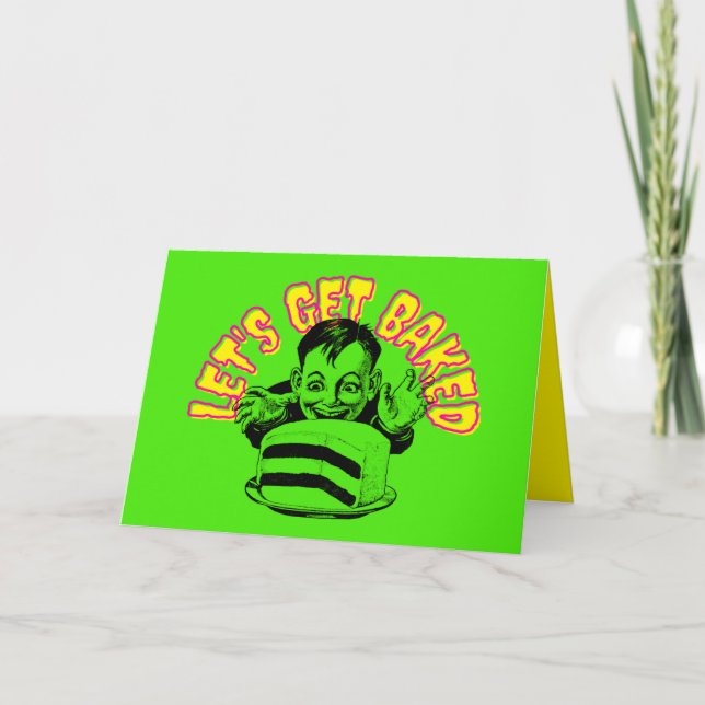 Tarjeta de cumpleaños Stoner (Anverso)