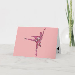 Tarjeta de cumpleaños Sugar Plum Fairy Ballerina