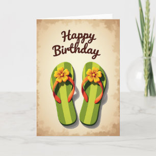 Tarjeta de cumpleaños Summer Bloom