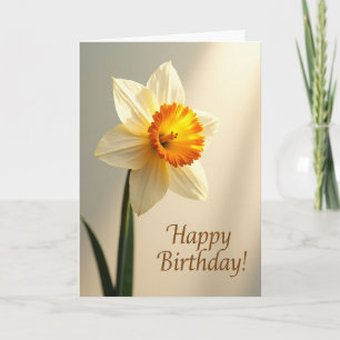 Tarjeta de cumpleaños Sunny Bloom