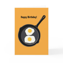 Tarjeta de cumpleaños Sunny Side Up