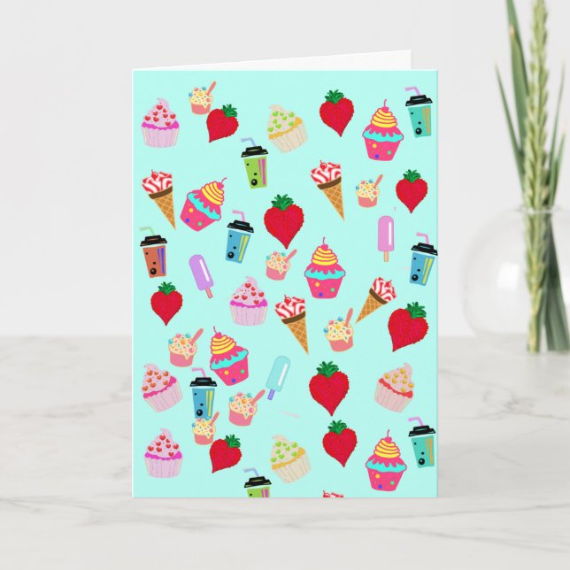 Tarjeta de cumpleaños Sweet (Anverso)