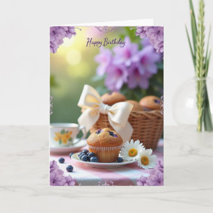 Tarjeta de cumpleaños Sweet Berry Treat