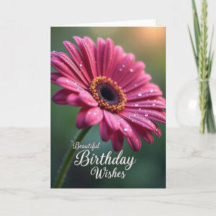 Tarjeta de cumpleaños Sweet Dewdrop