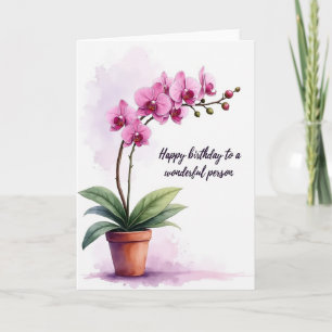 Tarjeta de cumpleaños Sweet Pink Blossom