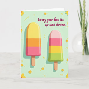 Tarjeta de cumpleaños Sweet Pops