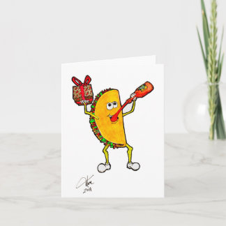 Tarjeta de cumpleaños Taco Bebe Tobasco