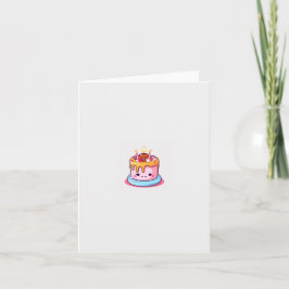 Tarjeta de cumpleaños, tarjeta de celebración. Pas