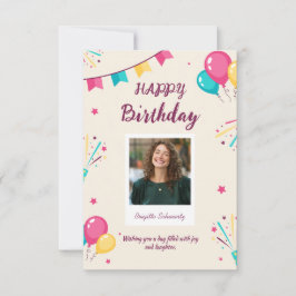tarjeta de cumpleaños - tarjeta de felicitación de