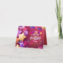 tarjeta de cumpleaños - tarjeta de felicitación de