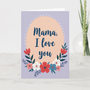 Tarjeta de Cumpleaños 'Te Quiero Mamá'