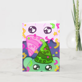 Tarjeta de cumpleaños temática animal