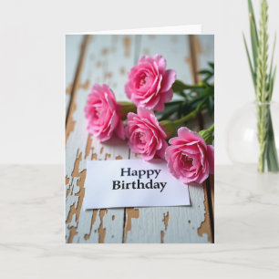 Tarjeta de cumpleaños Tender Bloom