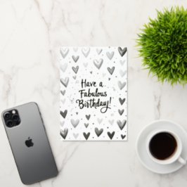 Tarjeta de cumpleaños / Tenga un cumpleaños fabulo