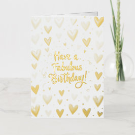 Tarjeta de cumpleaños / Tenga un cumpleaños fabulo