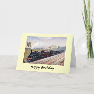 Tarjeta de cumpleaños - The Orient Express