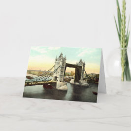 Tarjeta de cumpleaños, Tower Bridge, Londres