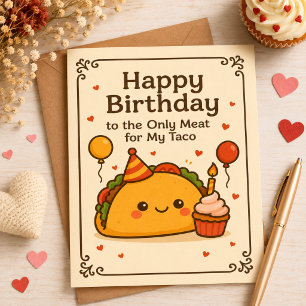 Tarjeta de cumpleaños traviesa, tarjeta divertida 