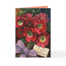 tarjeta de cumpleaños vintage