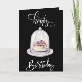 Tarjeta de cumpleaños y página de color Deseos de 