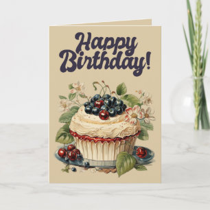 Tarjeta de cumpleaños y página de color Deseos de 