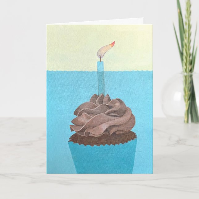 Tarjeta de Cupcake en Agua #2 (Anverso)