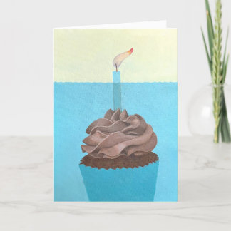 Tarjeta de Cupcake en Agua #2