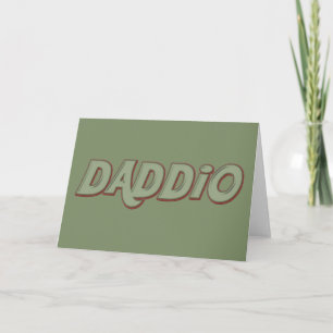 Tarjeta de Daddio