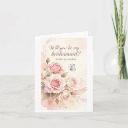 Tarjeta de dama de honor