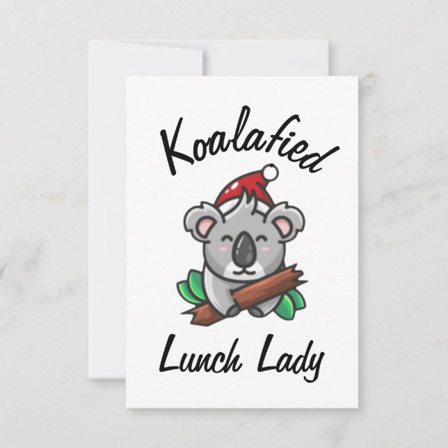 Tarjeta de Dama del Almuerzo Koalificada (Anverso)