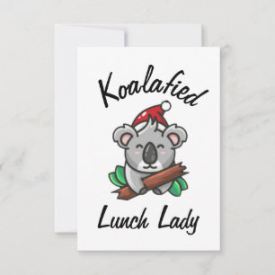 Tarjeta de Dama del Almuerzo Koalificada