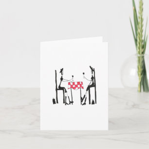 Tarjeta de damas nocturnas