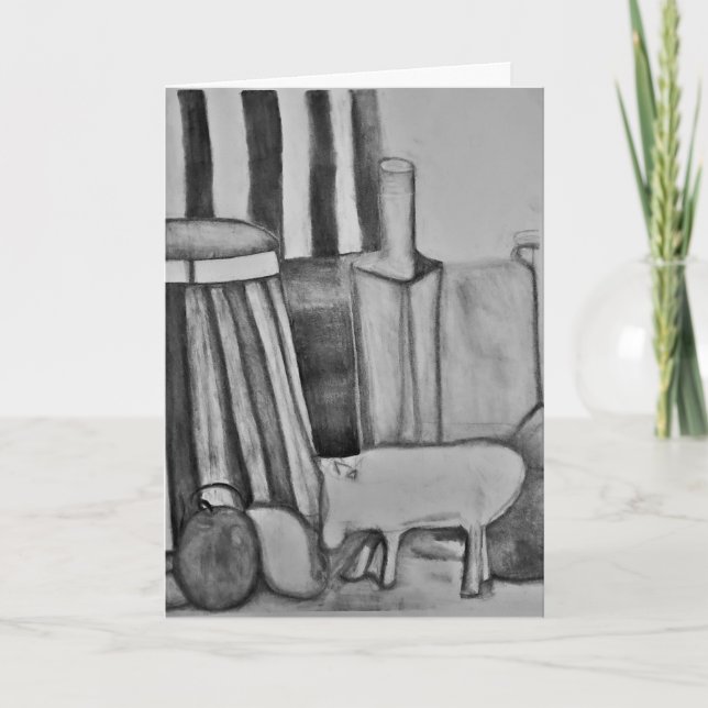 Tarjeta de "De la Granja al Caballete" para Desear (Anverso)