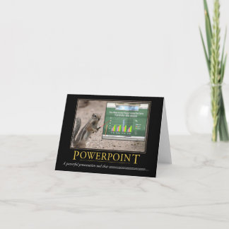 Tarjeta de Demotivational: Powerpoint
