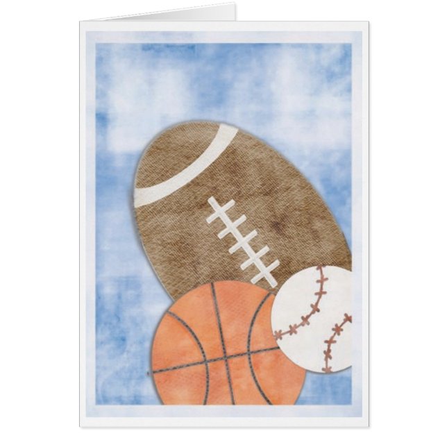 Tarjeta de deportes (Frente)
