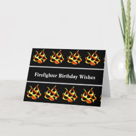 Tarjeta de depósito de bomberos